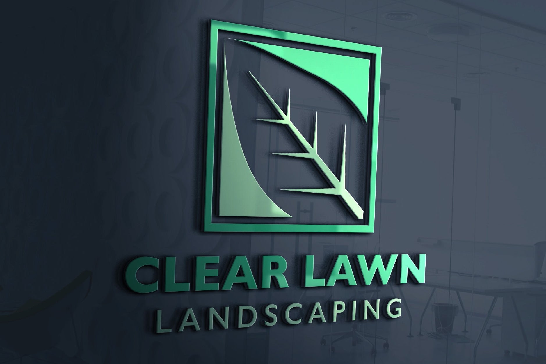 Logo Design - Lawn Care Logo Design | Landscaping Company Logo | Yard Care Logo | Landscape Design