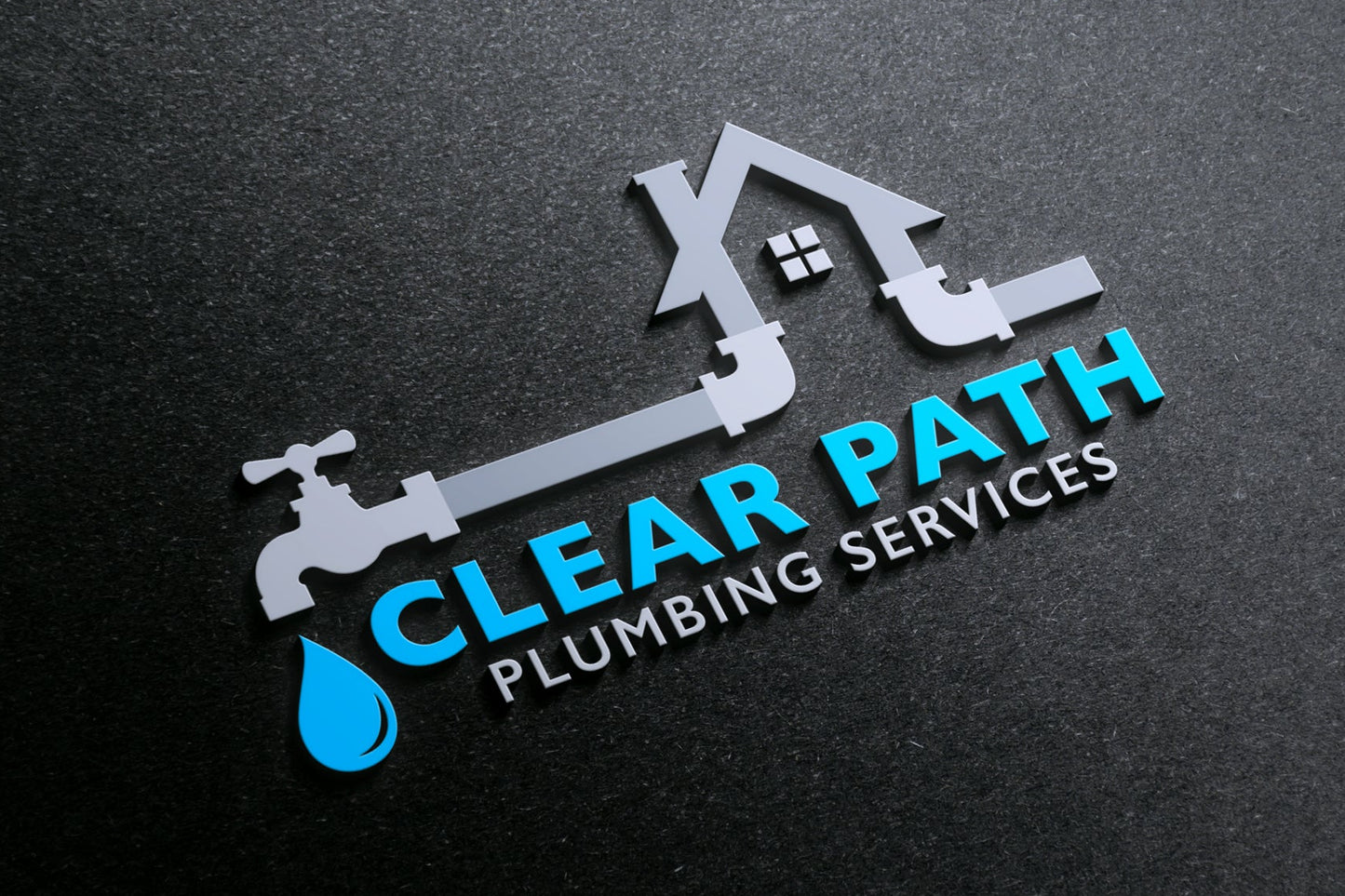 Logo Design - Plumbing Company Logo | Plumbing Logo | Plumber Logo Design | Home Repair Logo