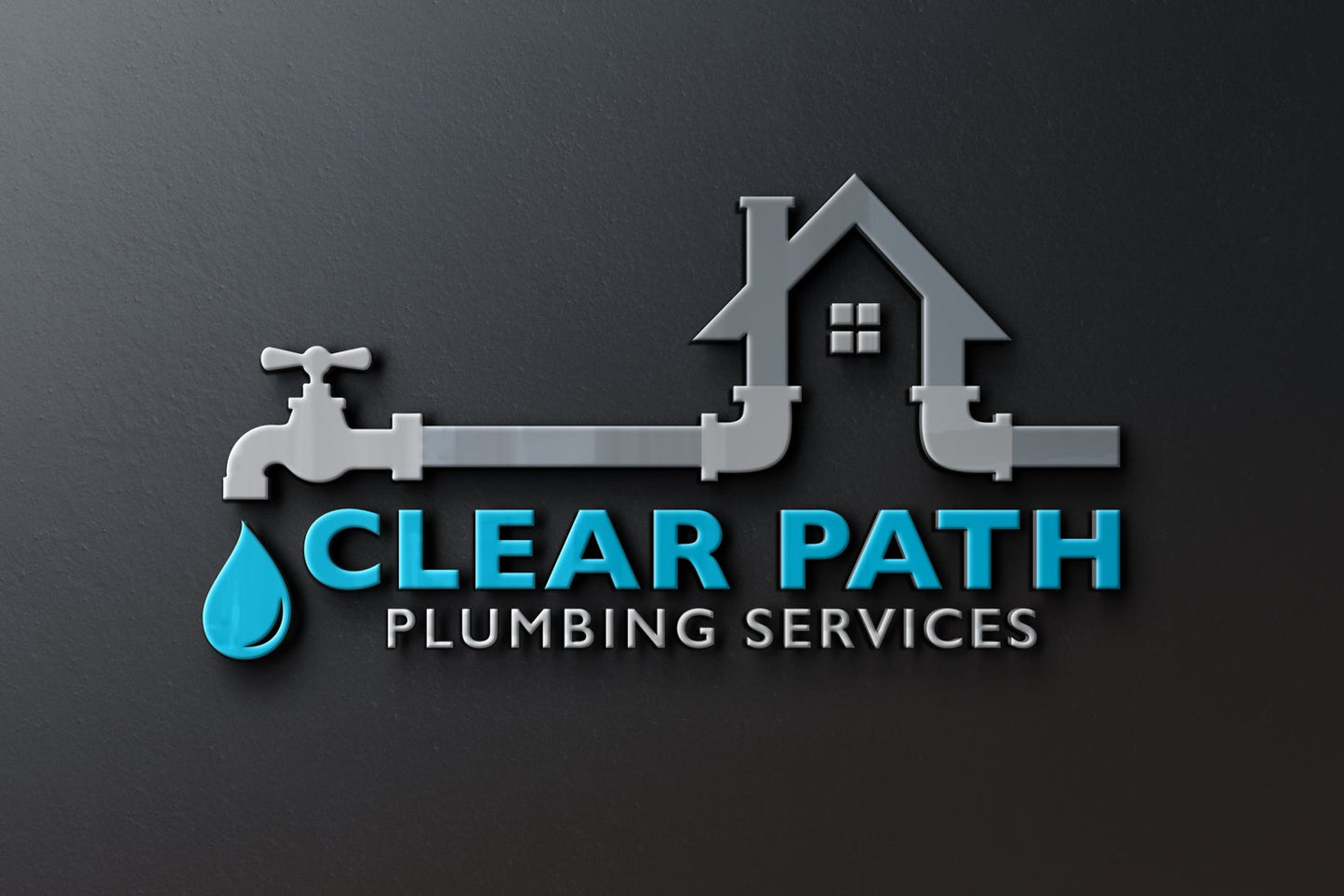 Logo Design - Plumbing Company Logo | Plumbing Logo | Plumber Logo Design | Home Repair Logo