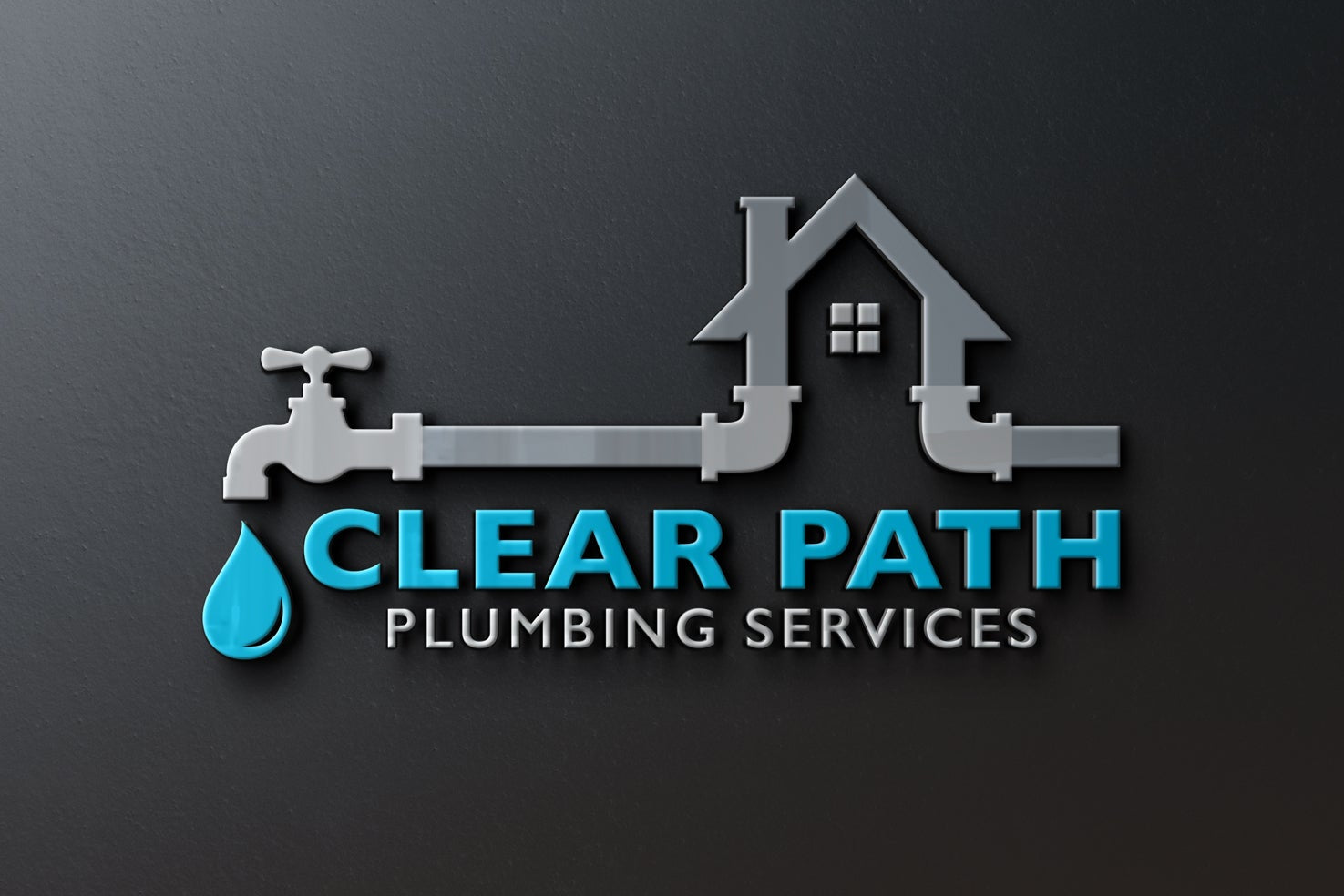 Logo Design - Plumbing Company Logo | Plumbing Logo | Plumber Logo Design | Home Repair Logo