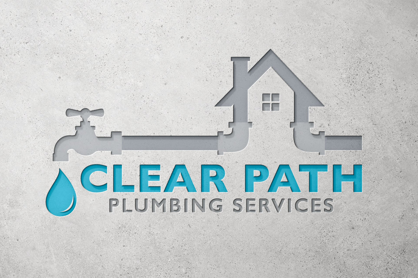 Logo Design - Plumbing Company Logo | Plumbing Logo | Plumber Logo Design | Home Repair Logo