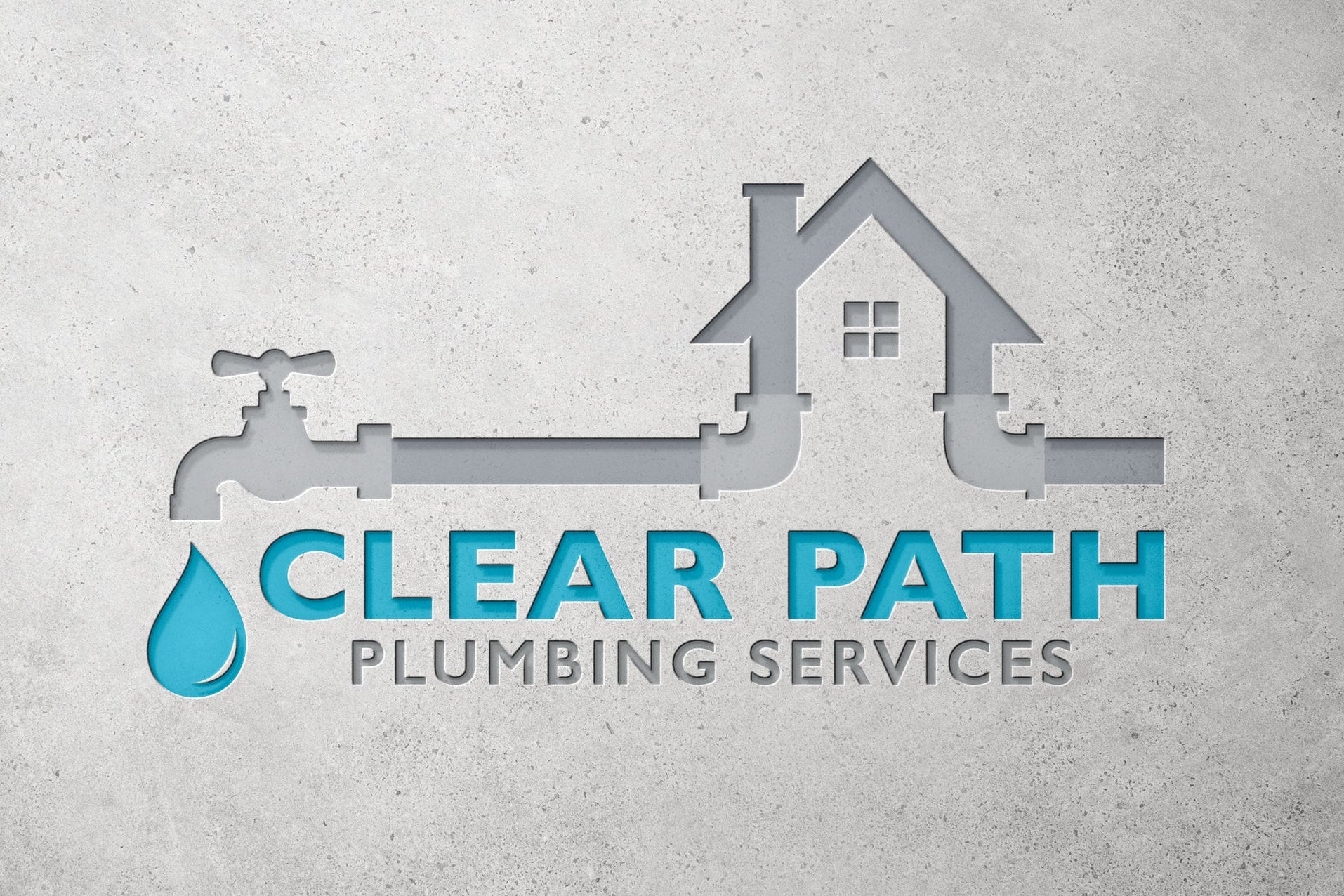 Logo Design - Plumbing Company Logo | Plumbing Logo | Plumber Logo Design | Home Repair Logo