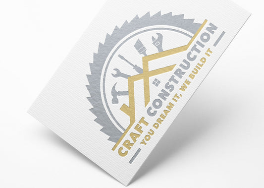 Construction Logo Design | Construction Company Logo | Home Remodeling Business Logo | Home Repair Services | Handyman Logo | Hammer Logo