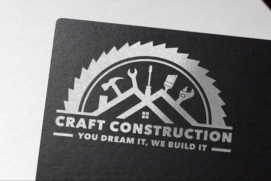 Construction Logo Design | Construction Company Logo | Home Remodeling Business Logo | Home Repair Services | Handyman Logo | Hammer Logo