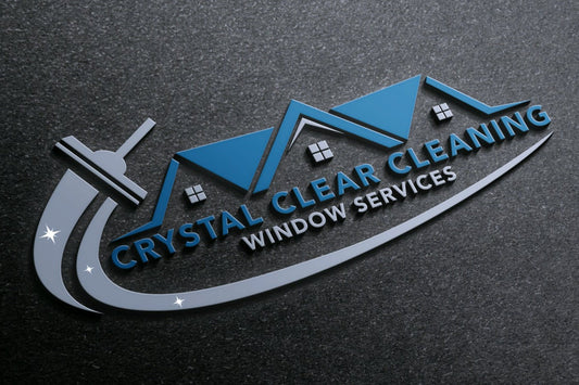 Logo Design - Window Cleaning Logo | Window Washing Logo Design | Cleaning Services Logo | Window Design