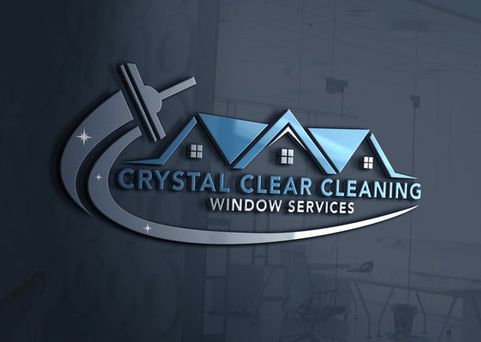 Logo Design - Window Cleaning Logo | Window Washing Logo Design | Cleaning Services Logo | Window Design