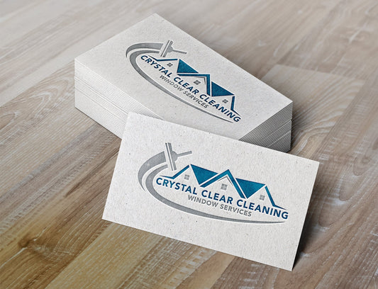 Logo Design - Window Cleaning Logo | Window Washing Logo Design | Cleaning Services Logo | Window Design