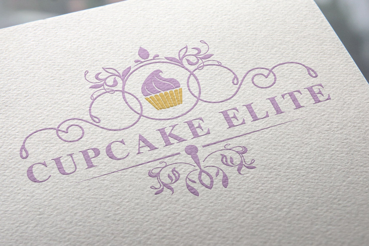 Logo Design - Cupcake Logo Design | Modern Bakery Logo | Cupcake Design | Pastry Shop Logo