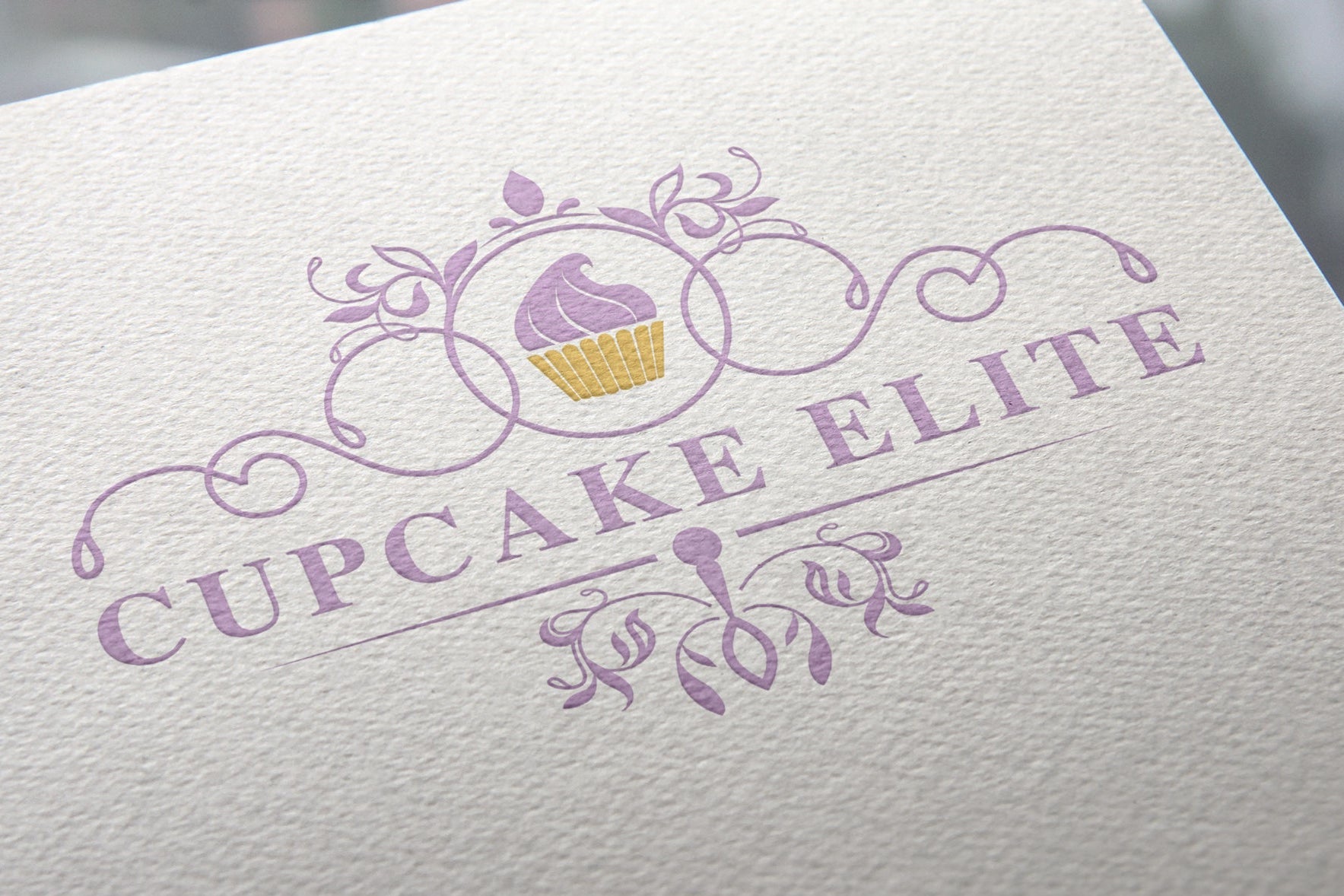 Logo Design - Cupcake Logo Design | Modern Bakery Logo | Cupcake Design | Pastry Shop Logo