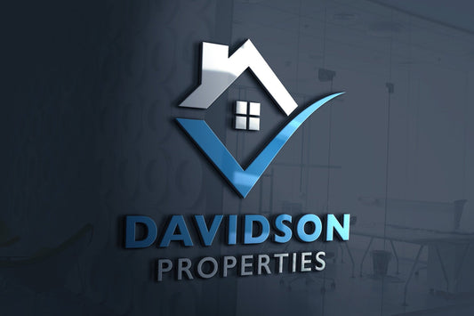 Real Estate Logo Design | Realtor Logo | House Logo | Logo Design | Home Logo | Realty | Property Management | Construction | Home Repair