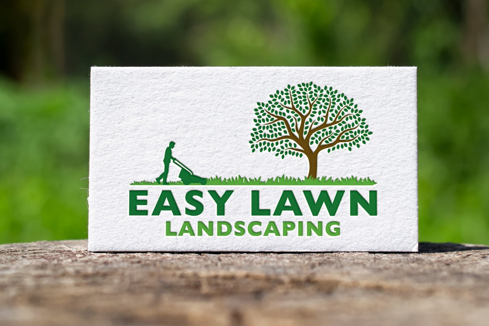 Lawn Care Logo Design | Landscaping Logo Design | Yard Care | Landscaping Company Logo | Lawn Maintenance | Landscaper | Lawn Mower Design