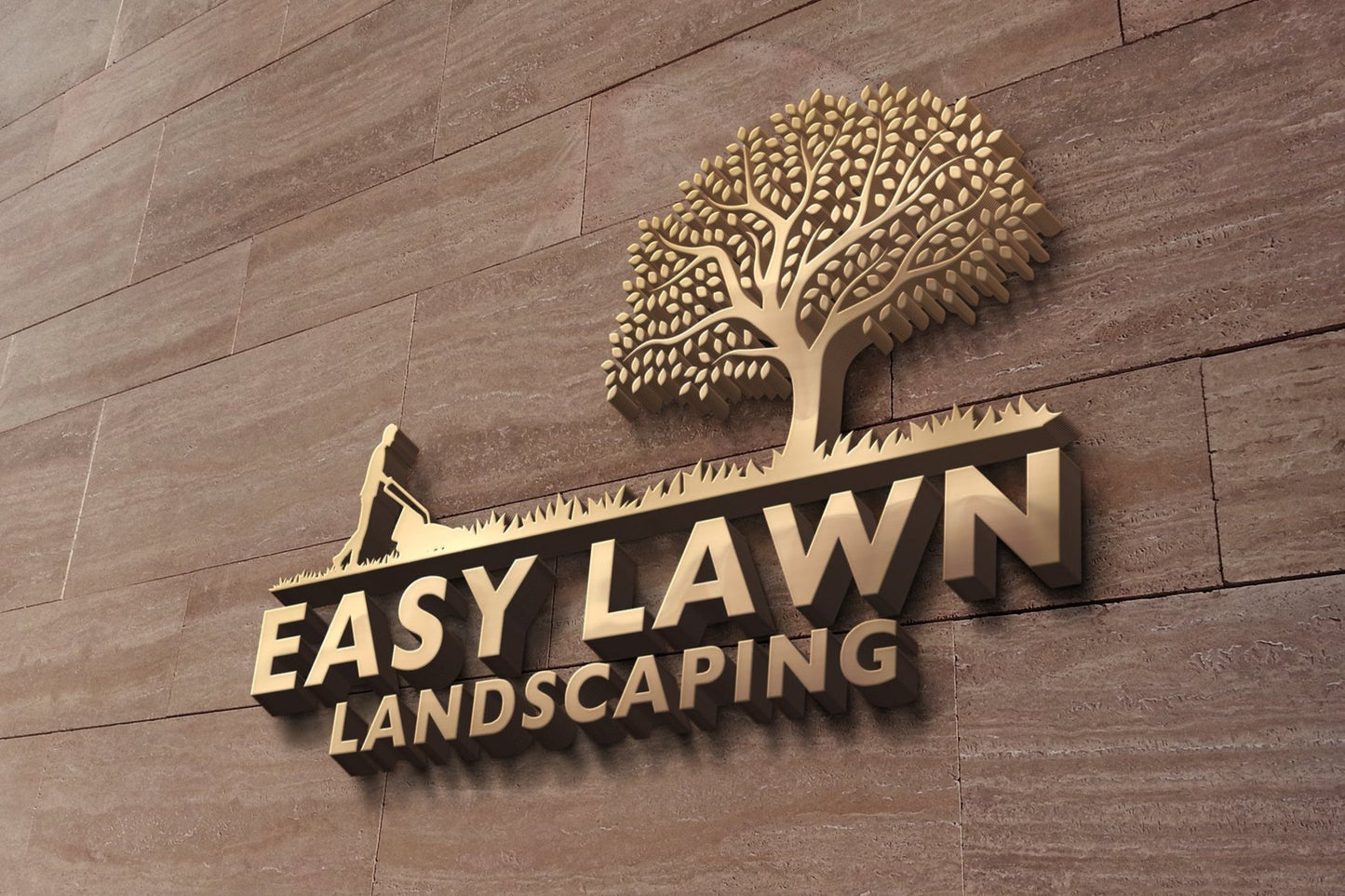 Lawn Care Logo Design | Landscaping Logo Design | Yard Care | Landscaping Company Logo | Lawn Maintenance | Landscaper | Lawn Mower Design