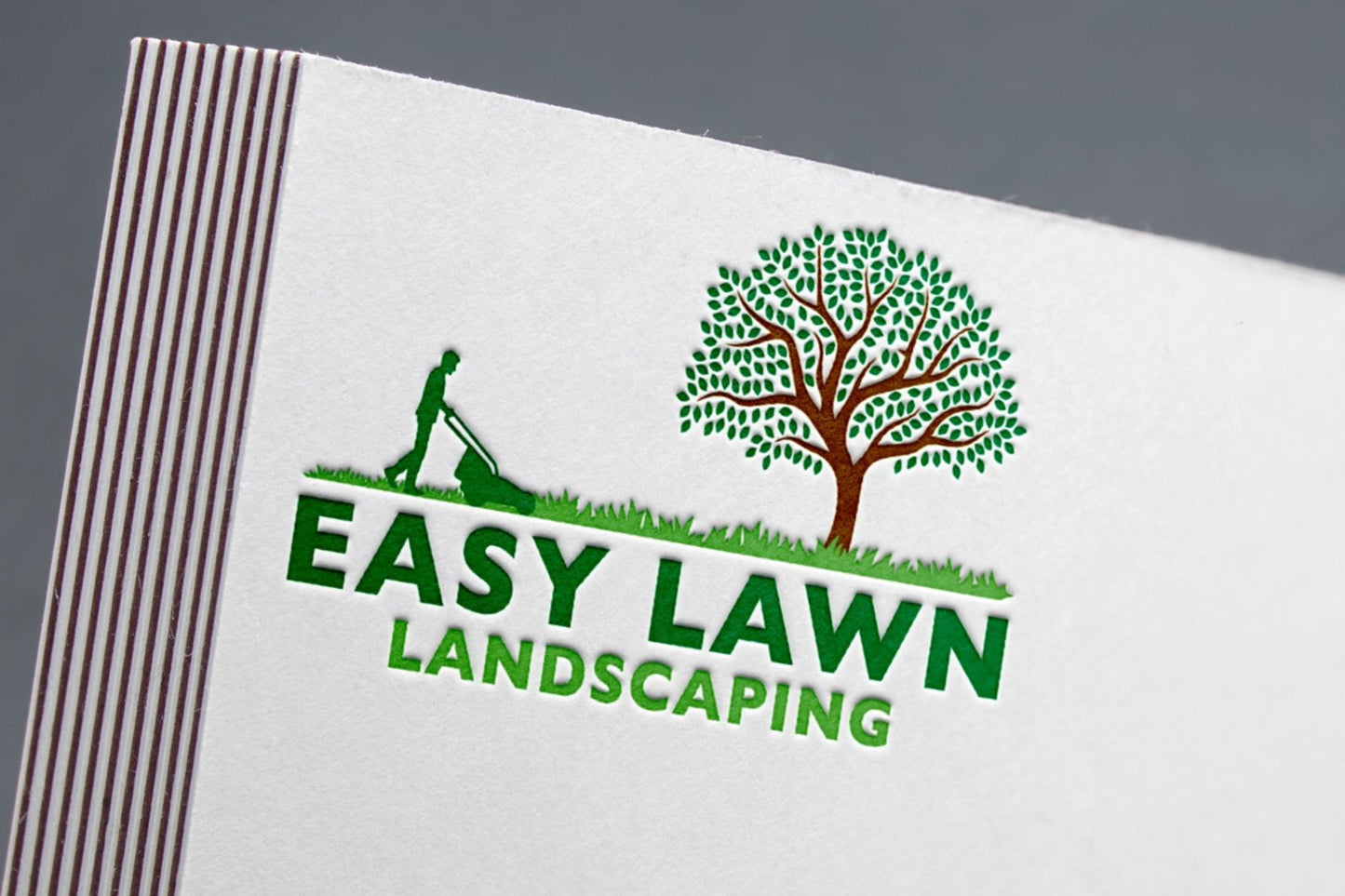 Lawn Care Logo Design | Landscaping Logo Design | Yard Care | Landscaping Company Logo | Lawn Maintenance | Landscaper | Lawn Mower Design