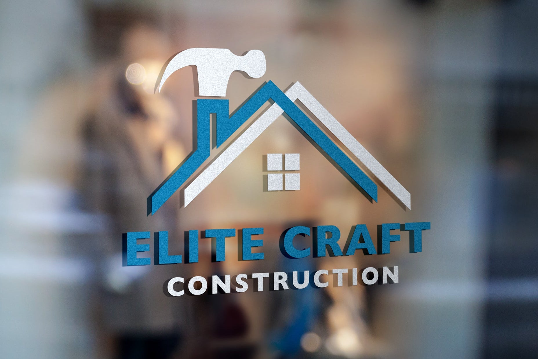 Logo Design - Roofing Business Logo | Construction Company Logo | Home Repair Logo | Handyman Logo Design