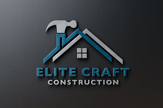 Logo Design - Roofing Business Logo | Construction Company Logo | Home Repair Logo | Handyman Logo Design