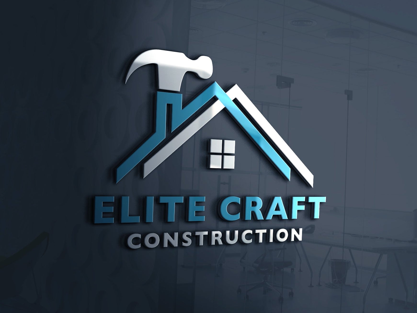 Logo Design - Roofing Business Logo | Construction Company Logo | Home Repair Logo | Handyman Logo Design