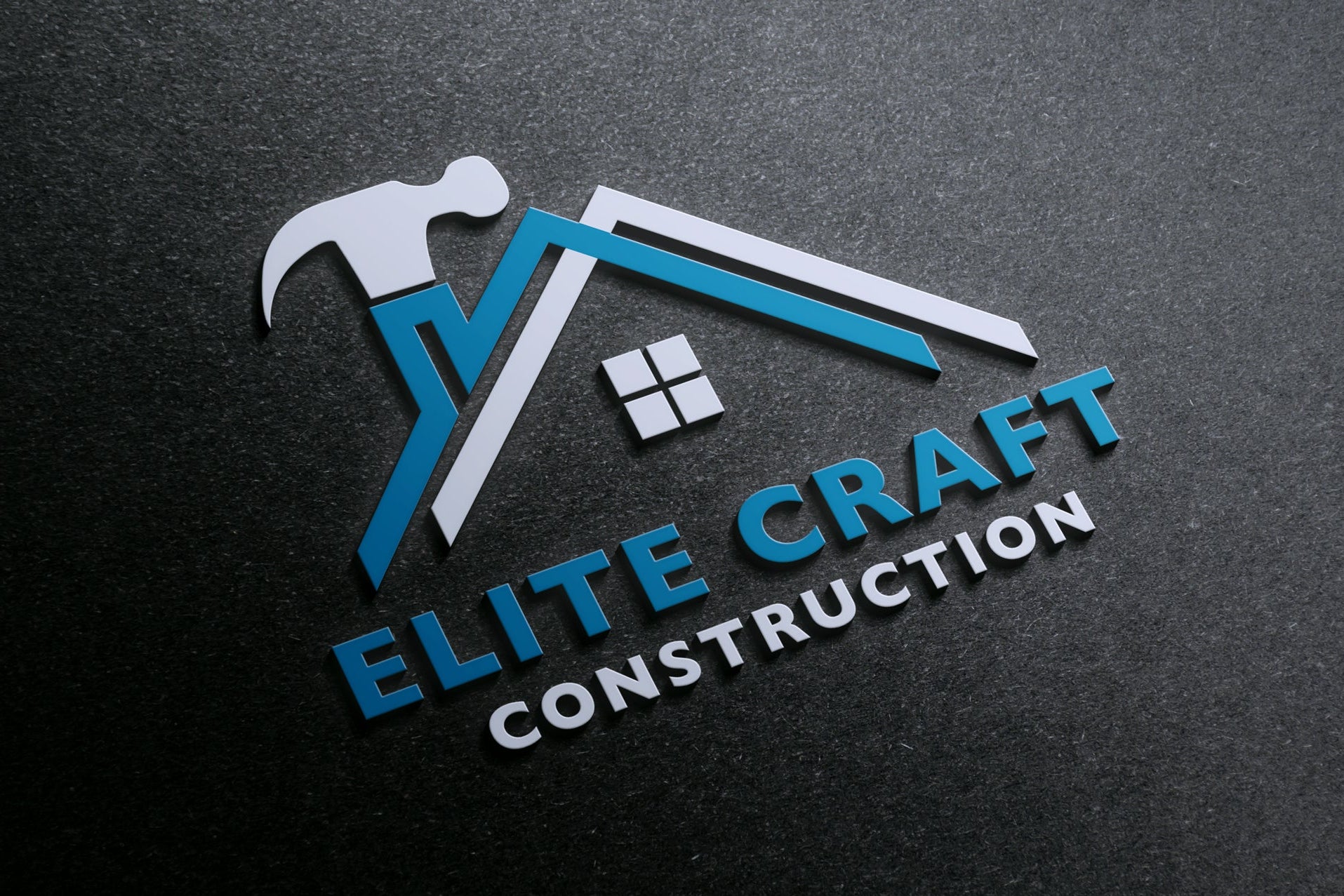 Logo Design - Roofing Business Logo | Construction Company Logo | Home Repair Logo | Handyman Logo Design