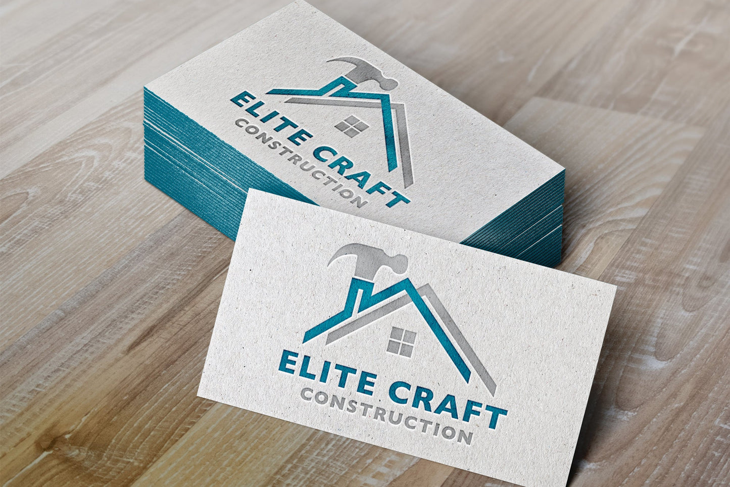 Logo Design - Roofing Business Logo | Construction Company Logo | Home Repair Logo | Handyman Logo Design