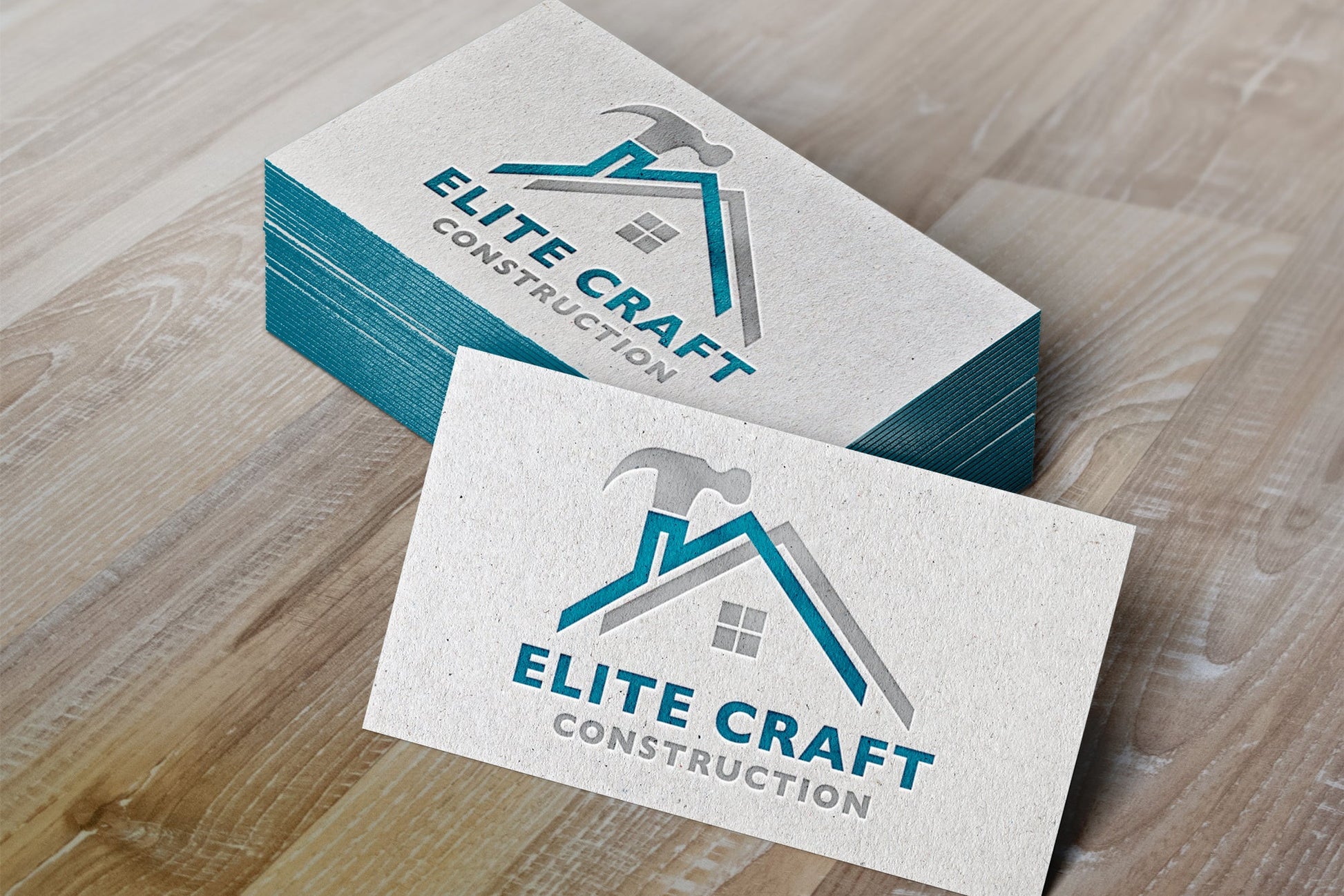 Logo Design - Roofing Business Logo | Construction Company Logo | Home Repair Logo | Handyman Logo Design