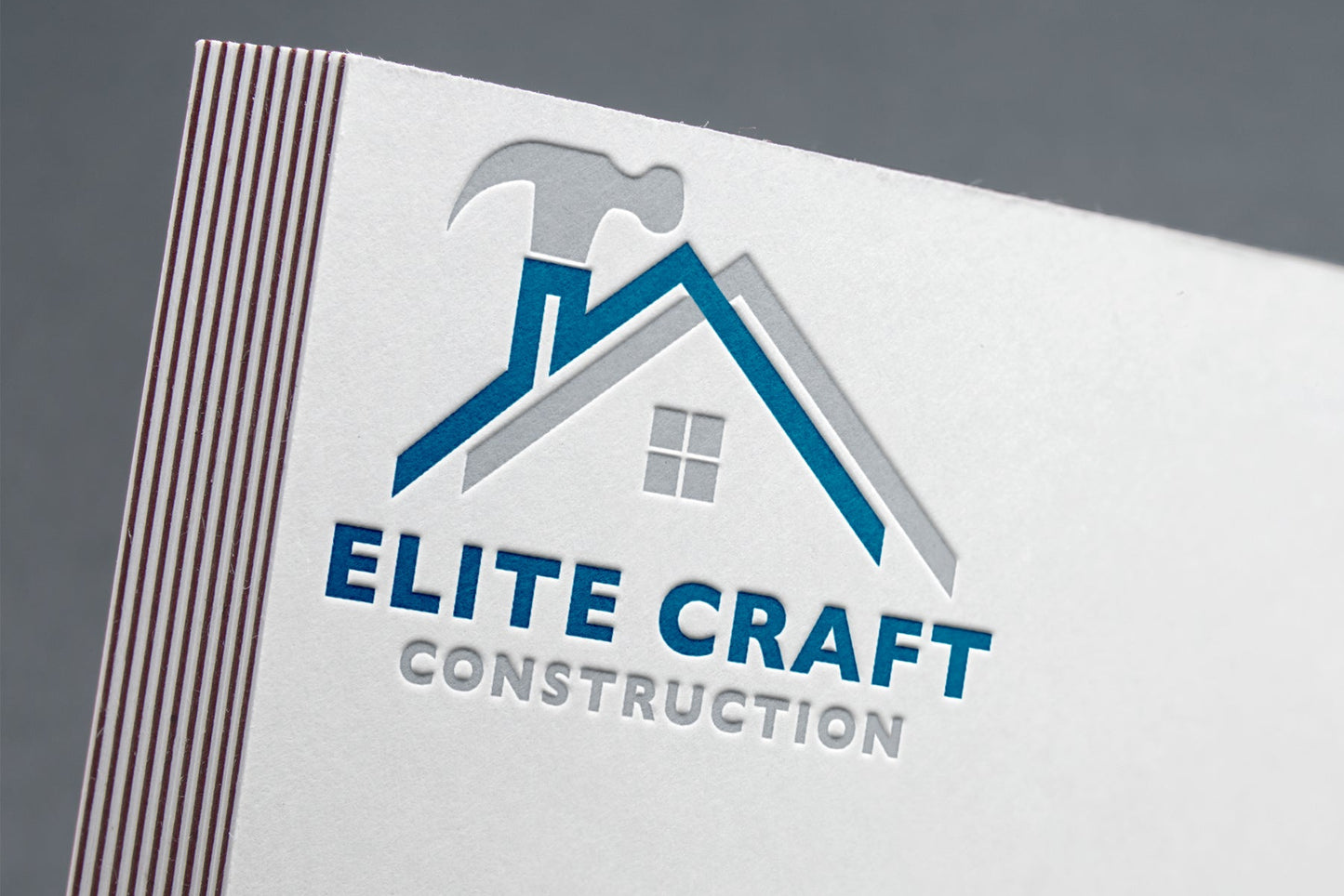 Logo Design - Roofing Business Logo | Construction Company Logo | Home Repair Logo | Handyman Logo Design