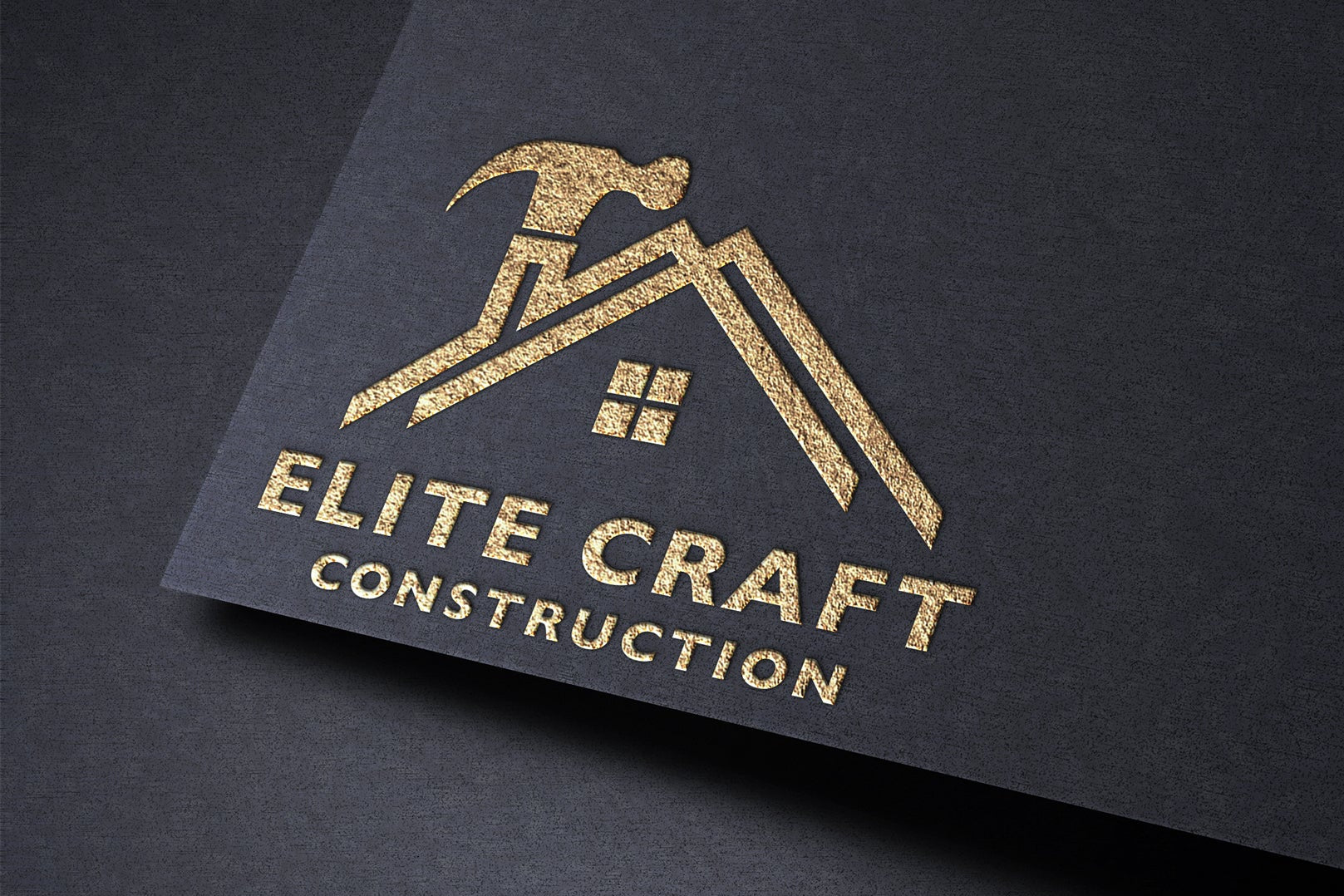 Logo Design - Roofing Business Logo | Construction Company Logo | Home Repair Logo | Handyman Logo Design