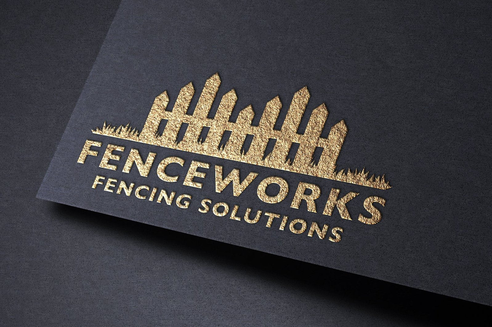 Logo Design - Fence Business Logo | Fencing Logo | Fencing Company Design | Fence Logo