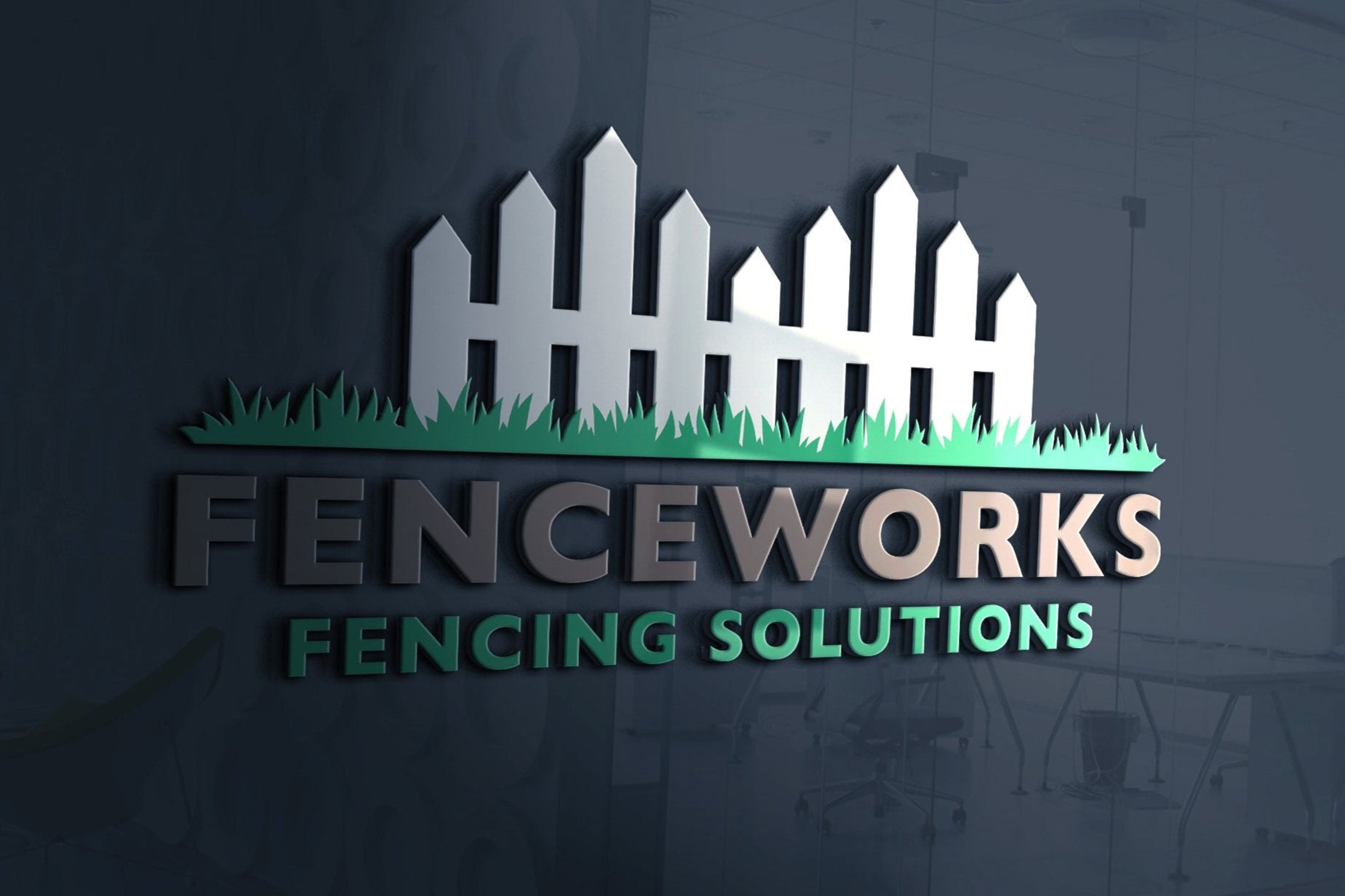 Logo Design - Fence Business Logo | Fencing Logo | Fencing Company Design | Fence Logo