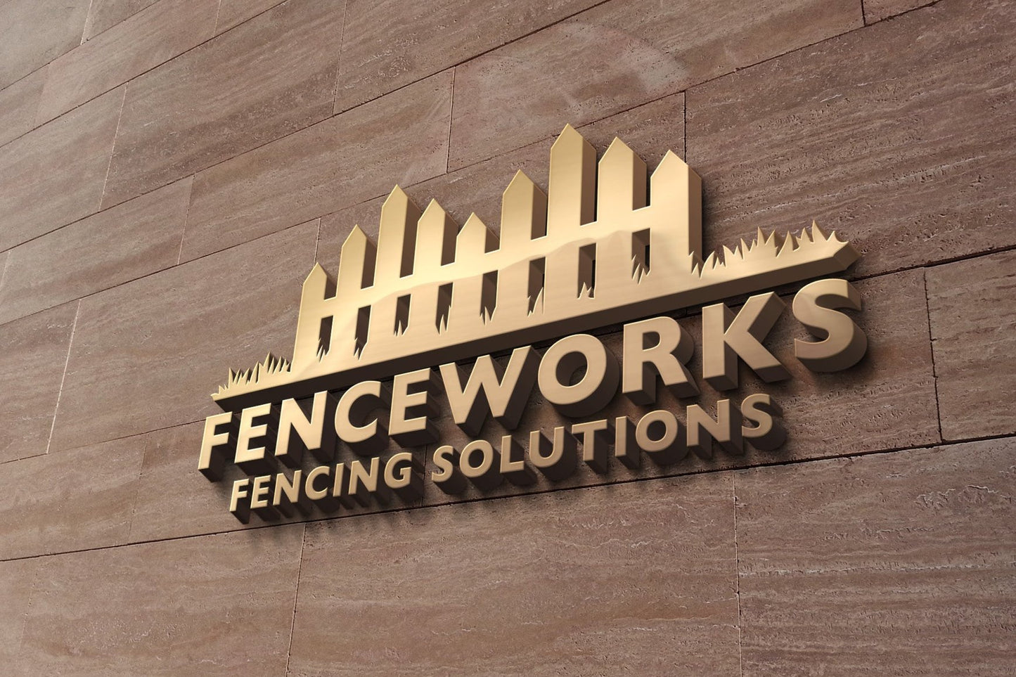 Logo Design - Fence Business Logo | Fencing Logo | Fencing Company Design | Fence Logo