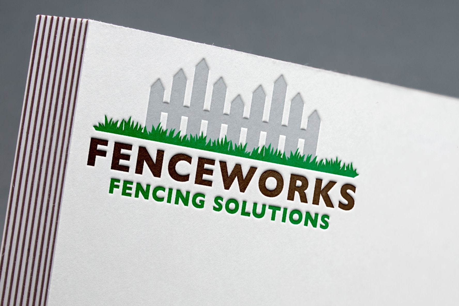 Logo Design - Fence Business Logo | Fencing Logo | Fencing Company Design | Fence Logo