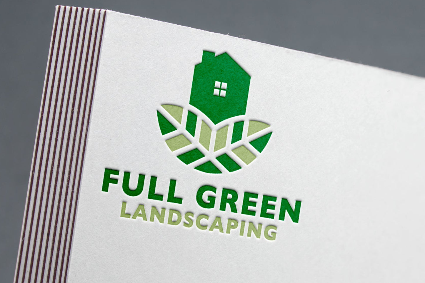 Logo Design - Modern Landscaping Logo | Lawn Care Logo | Lawn Maintenance Logo | Landscape Design
