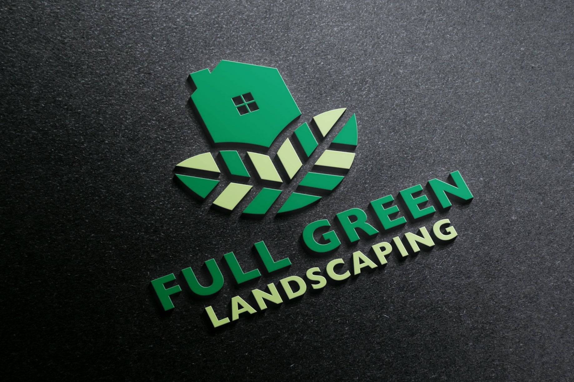 Logo Design - Modern Landscaping Logo | Lawn Care Logo | Lawn Maintenance Logo | Landscape Design