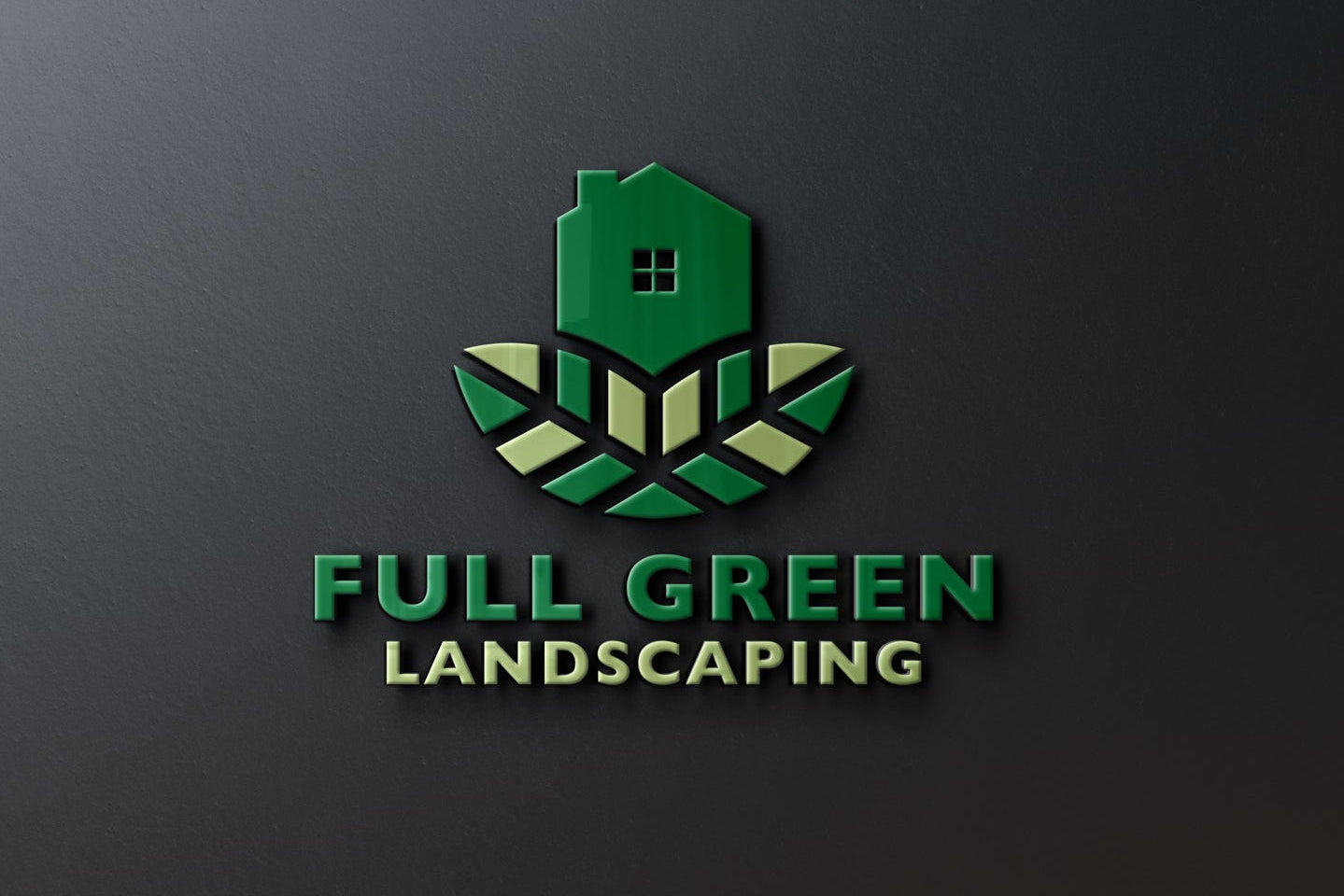 Logo Design - Modern Landscaping Logo | Lawn Care Logo | Lawn Maintenance Logo | Landscape Design