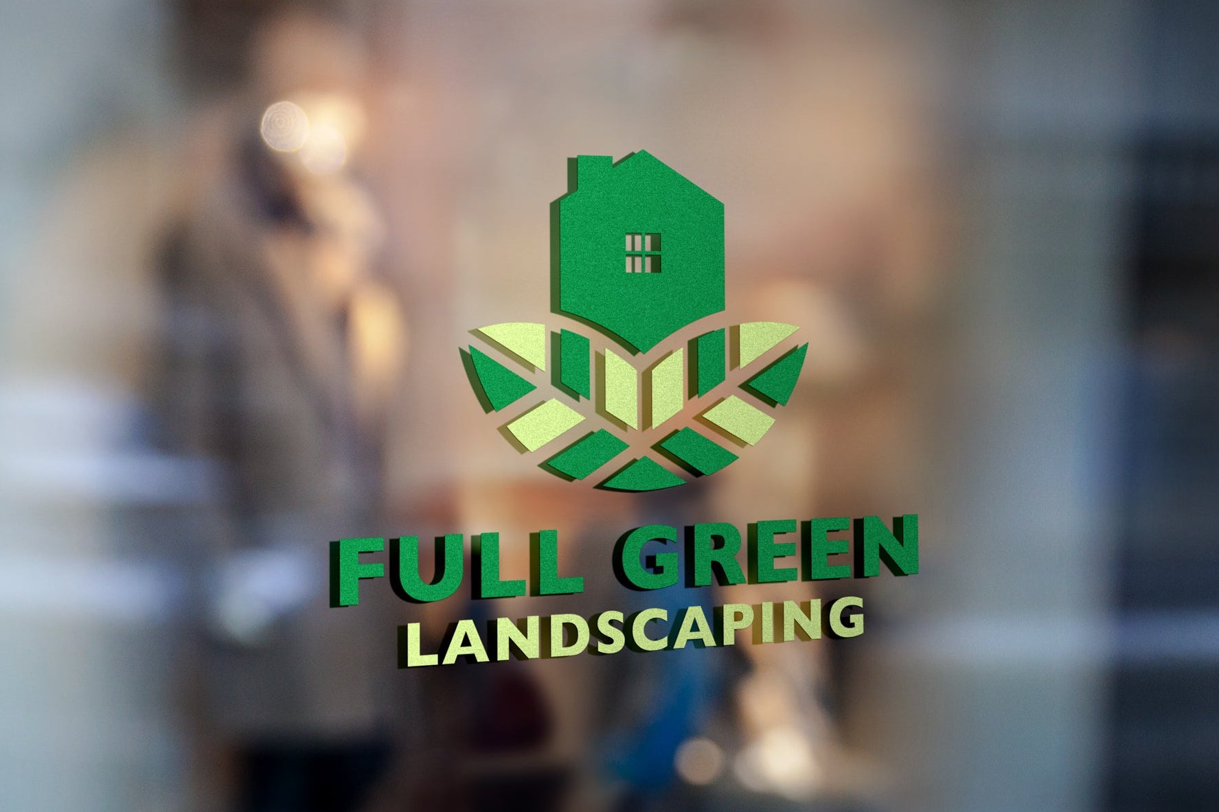 Logo Design - Modern Landscaping Logo | Lawn Care Logo | Lawn Maintenance Logo | Landscape Design