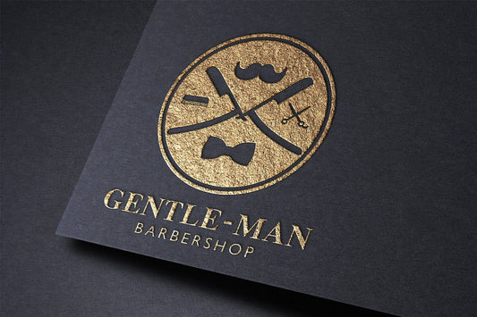 Logo Design - Barbershop Logo Design | Barber Logo | Mustache Design | Hairy Stylist