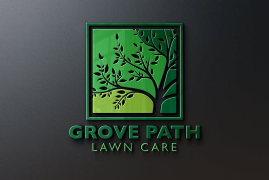 Landscaping Logo | Tree Service | Landscape Logo | Lawn Care Logo | Landscaper Logo | Professional Logo Design | Lawn Maintenance | Leaf Logo