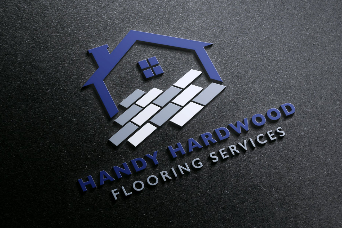 Logo Design - Home Remodeling Logo | Home Renovation Logo | Flooring Business Logo | Flooring Services