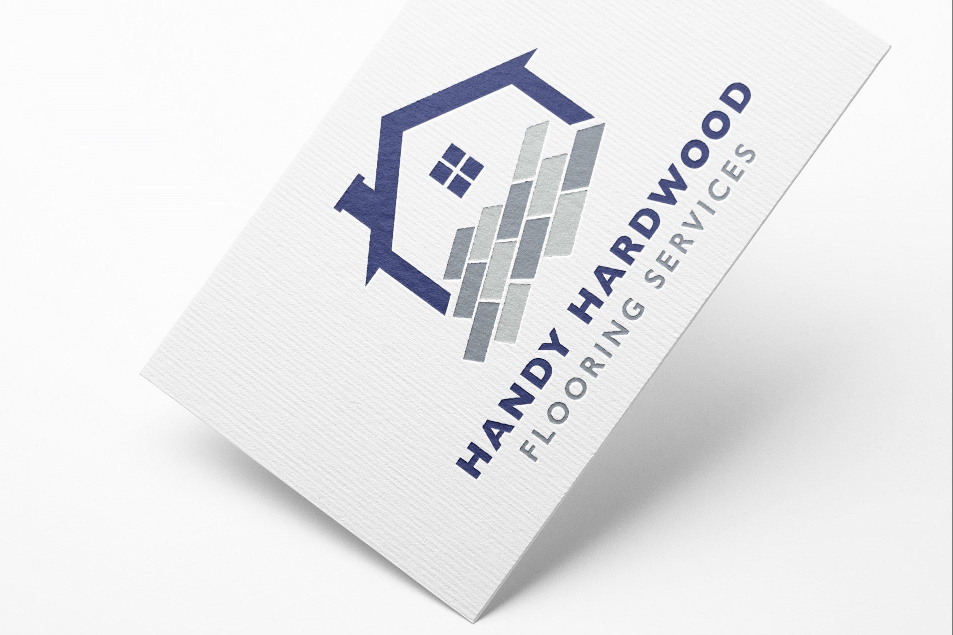 Logo Design - Home Remodeling Logo | Home Renovation Logo | Flooring Business Logo | Flooring Services