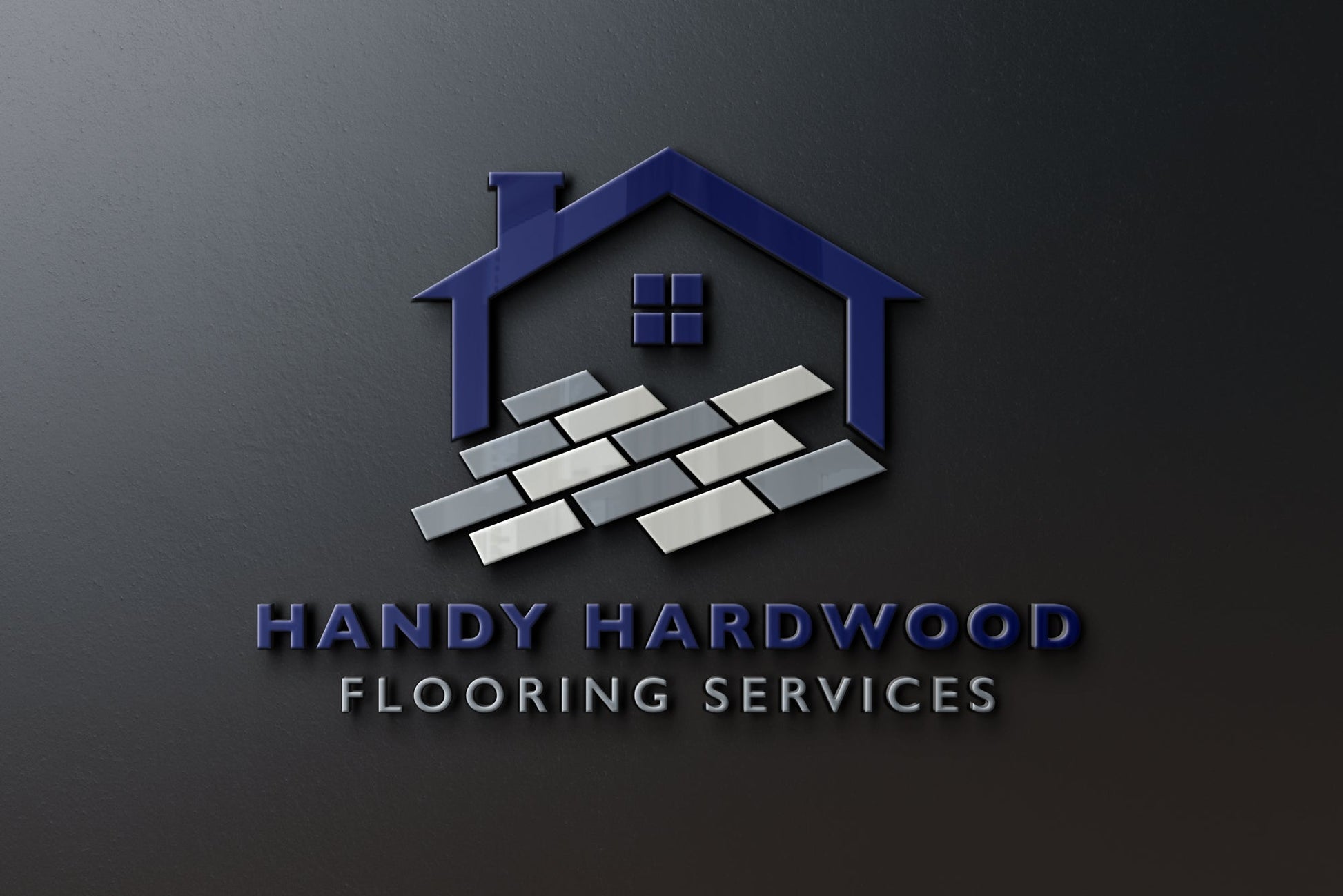 Logo Design - Home Remodeling Logo | Home Renovation Logo | Flooring Business Logo | Flooring Services