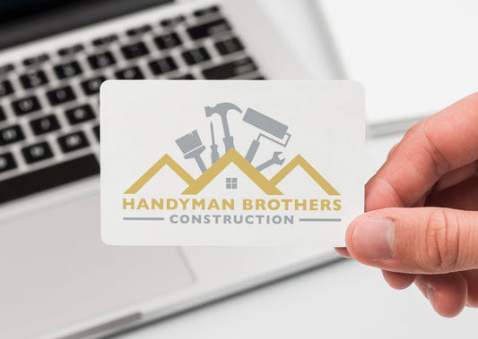 Logo Design - Construction Company | House Design | Hammer Design | HandyMan Services
