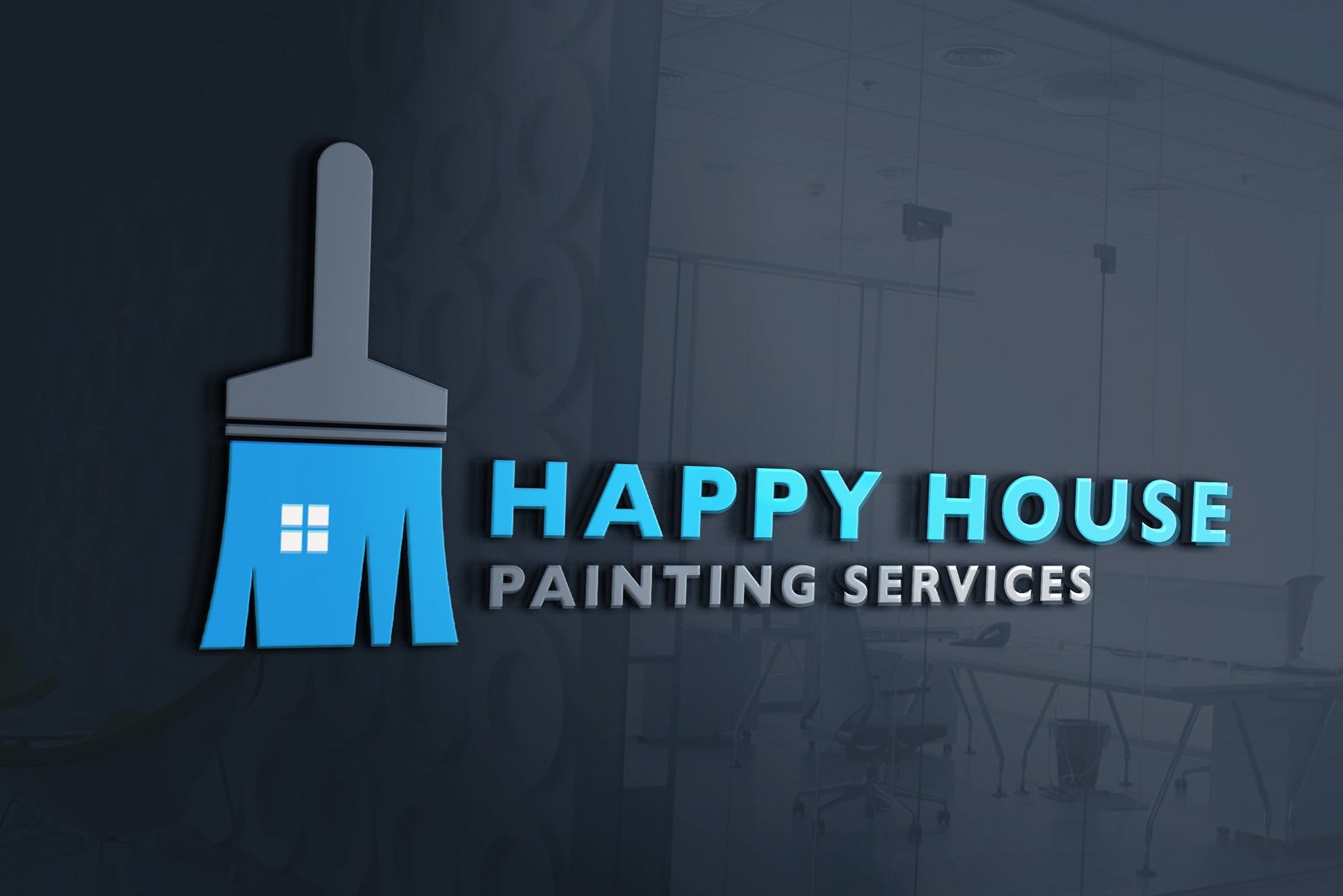 Logo Design - Painting Business Logo | Painting Services Logo | Painter Logo | Painting Company Logo