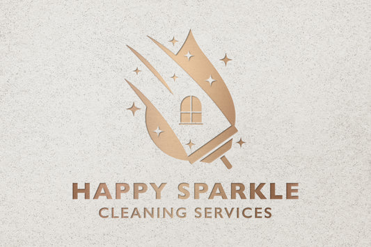 Logo Design - Cleaning Company Logo | Cleaning Logo | Cleaning Services Logo | House Cleaning Logo