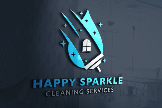Logo Design - Cleaning Company Logo | Cleaning Logo | Cleaning Services Logo | House Cleaning Logo
