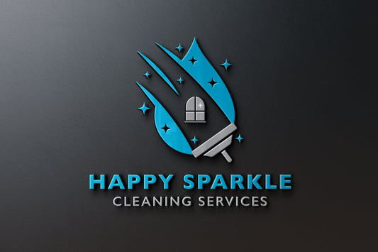 Logo Design - Cleaning Company Logo | Cleaning Logo | Cleaning Services Logo | House Cleaning Logo