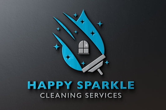Logo Design - Cleaning Company Logo | Cleaning Logo | Cleaning Services Logo | House Cleaning Logo