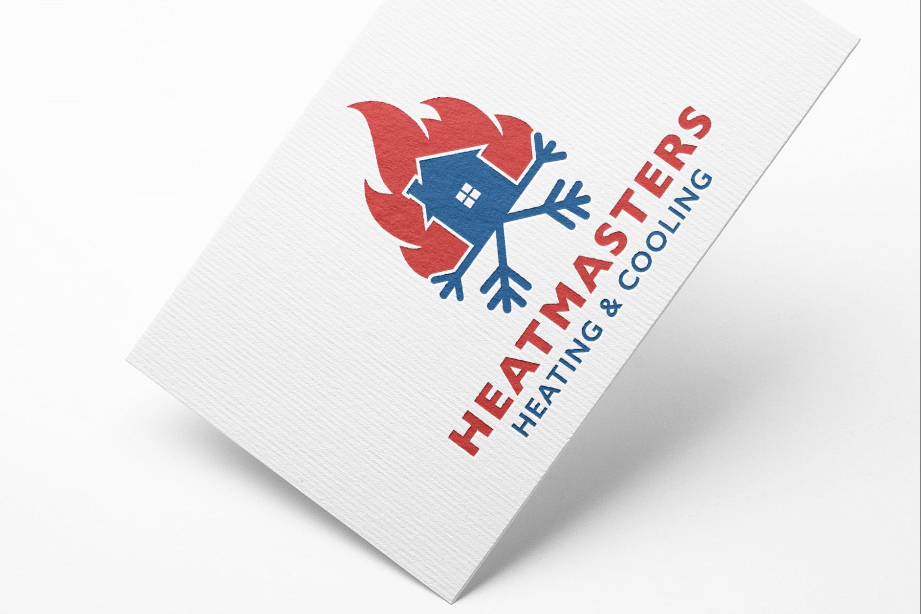 Logo Design - Heating and Air Conditioning Logo | HVAC Logo Design | Heating Cooling Logo Design