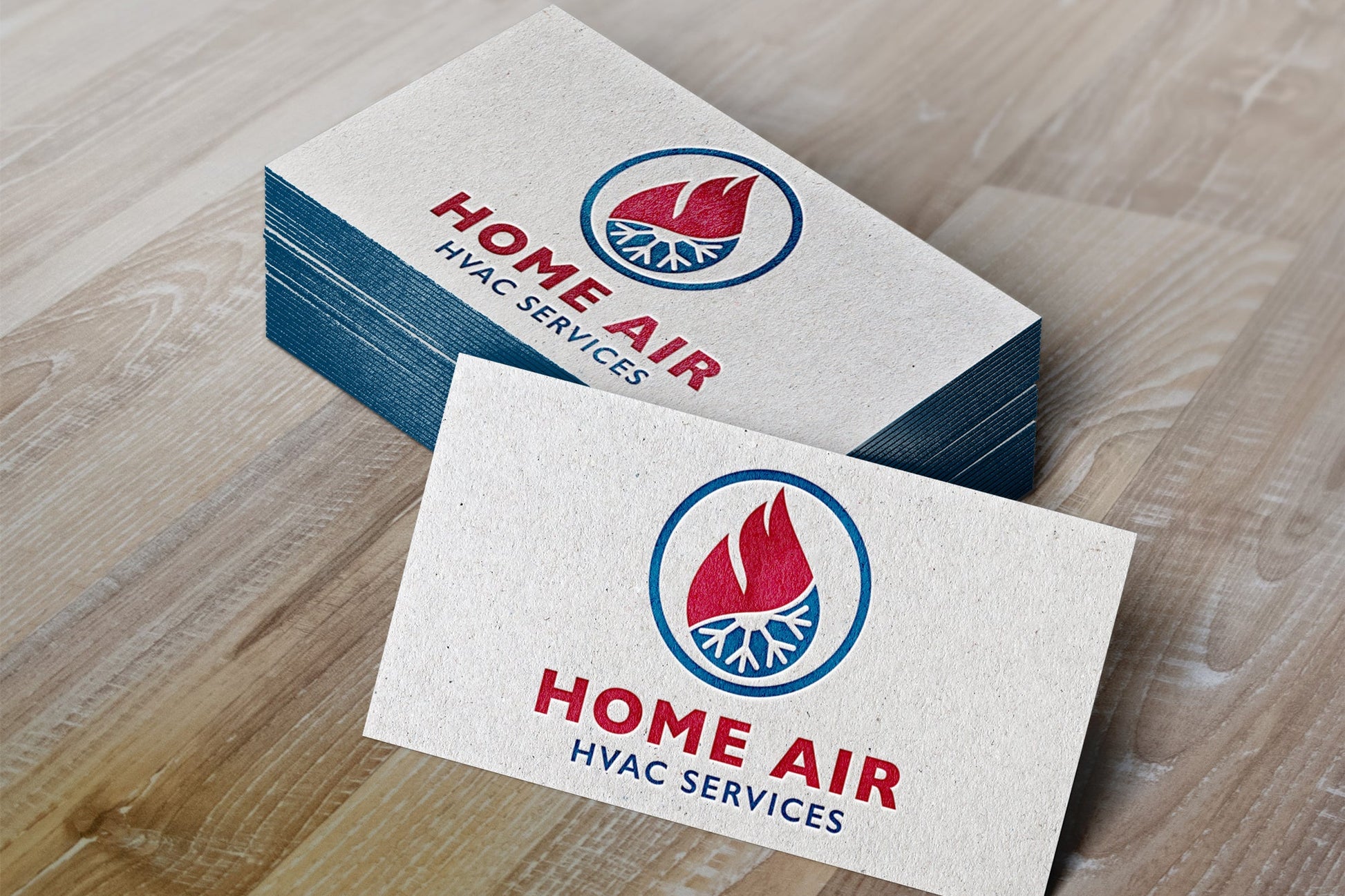 Logo Design - HVAC Logo | Air Conditioning Logo | Heating Logo| Heating Cooling
