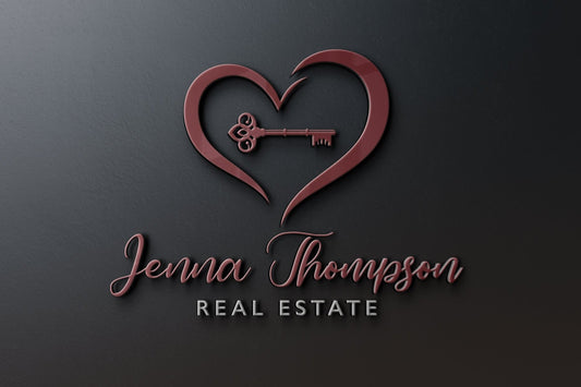 Real Estate Logo Design | Realtor Logo Design | Realty Logo | House | Heart Logo