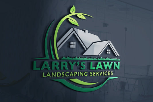 Logo Design - Lawn Care Logo | Landscaping Logo | Lawn Service Logo | Yard Maintenance Logo