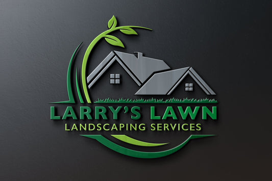 Logo Design - Lawn Care Logo | Landscaping Logo | Lawn Service Logo | Yard Maintenance Logo