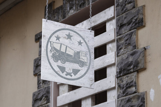 Logo Design - Construction Logo Design | Concrete Business Logo | Cement Truck Logo | Concrete Company Logo